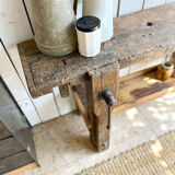 Old carpenter's workbench