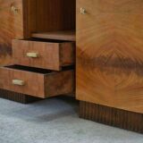 Art Deco Walnut Buffet, 1930s