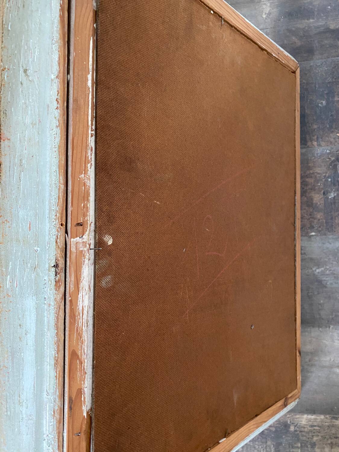 Walled city painting