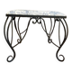 Canvas de Jouy stool