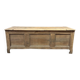 Antique chest made with several solid woods - 19th century