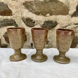 Stoneware stemware