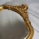Golden baroque mirror