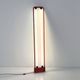 Red floor lamp by Gian N. Gigante for Zerbetto, 1980