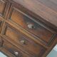 Antique French Oak & Fruitwood Apothecary / Filing Cabinet, Early 20th Century
