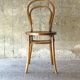 Bistro chair N° 14 wooden seat by Cambier around 1910