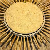 Authentic rattan sun mirror 50.60