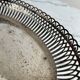 Antique silver-plated bread basket