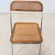 Ensemble de 5 chaises « Plia » par Giancarlo Piretti pour Castelli