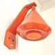 Philips Louis Kalff wall lamp opaline orange