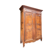 ARMOIRE BRESSANE EN NOYER DE STYLE LOUIS XV XIX EME SIÈCLE  