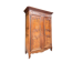 Bressane wardrobe in walnut in Louis XV style, 19th century.