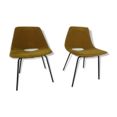 Paire de chaises vintage design