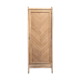 Armoire vintage en chêne naturel