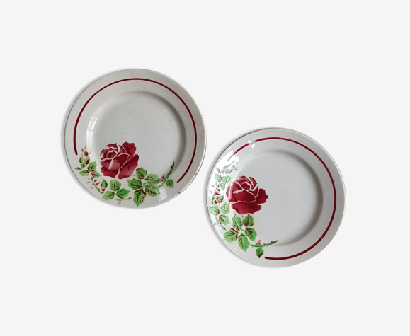 2 assiettes de Lunéville