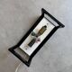XXL vintage acrylic rectangular wall lamp