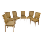 Chaises jacob louis xvi