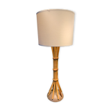 Vintage rattan lamp