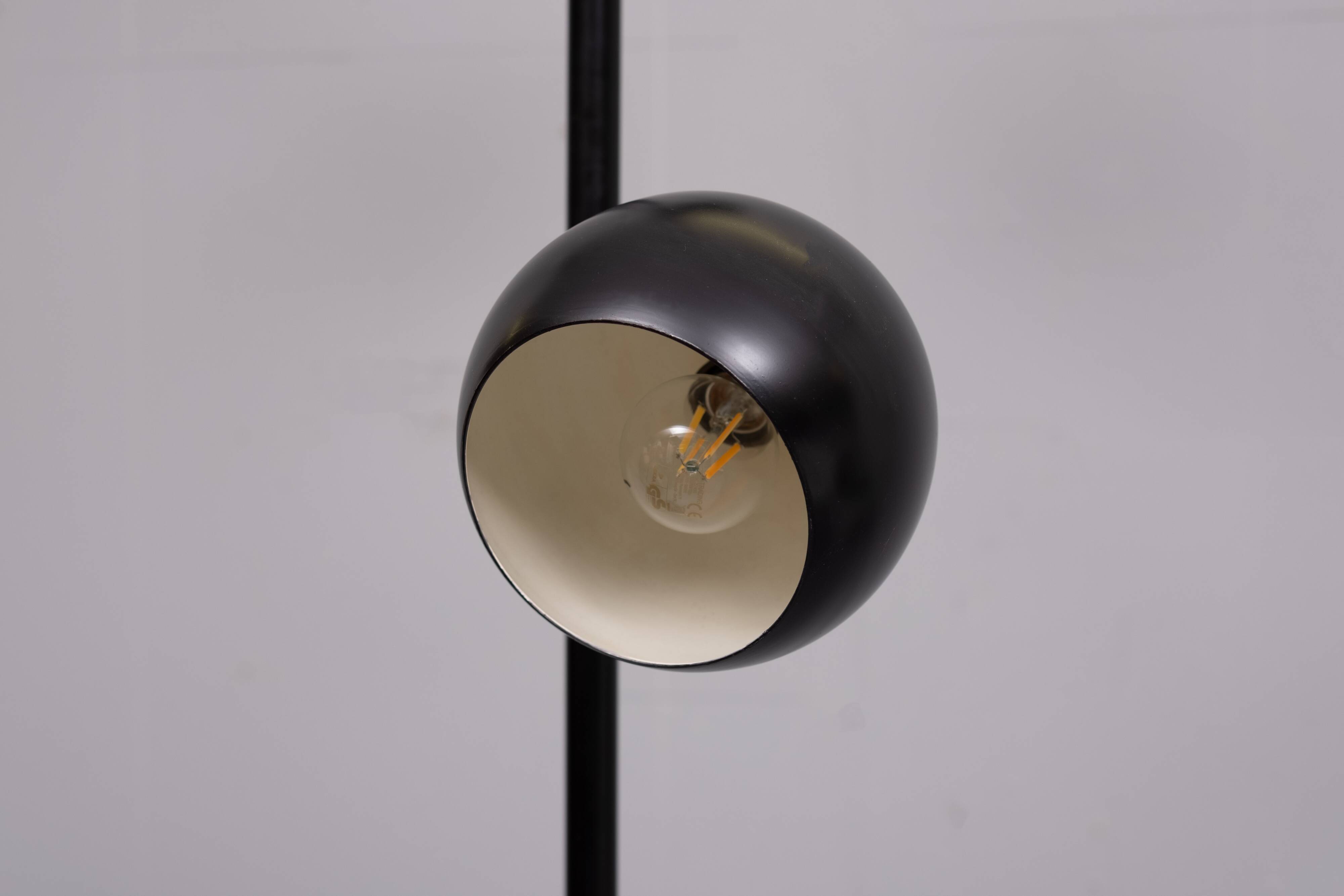 Lampadaire à pince Hala Zeist Herman Busquet pour Hala Zeist Holland 1960