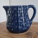 Sarreguemines earthenware pitcher