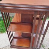 Vintage antique rotating bookcase