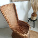 Rattan basket chair