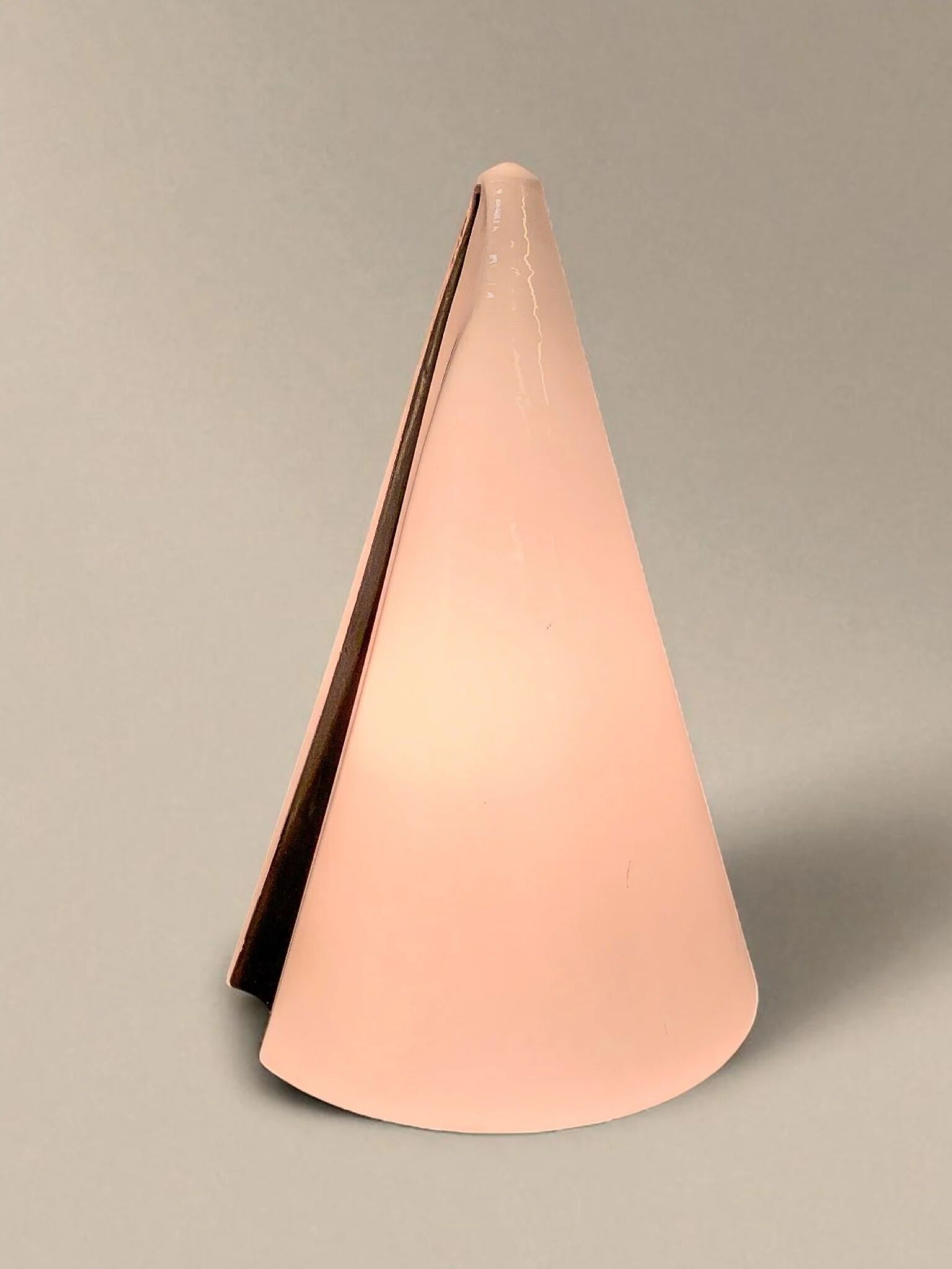 Lampe conique en verre de Murano TeePee par SCE France, années 1970.