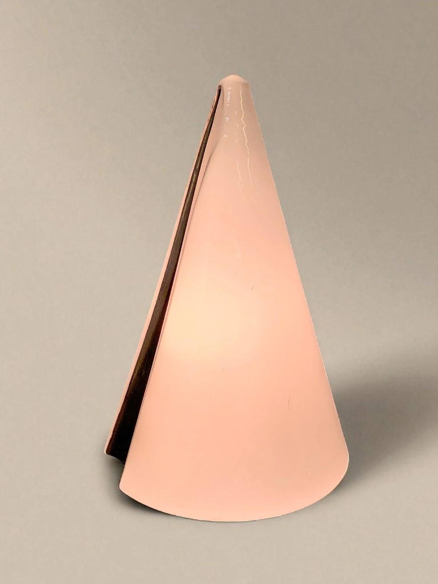 Murano glass conical lamp TeePee by SCE France, 1970s