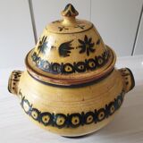Old covered pot