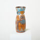Rare glazed ceramic vase signed Accolay Maya collection around 1950
