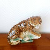 Ceramic tiger from around 1940 / 1950