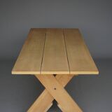 Rare 'Crate' dining table by Gerrit Rietveld for Cassina, 1980s