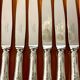 Christofle marly 12 marly knives 19.5 cm superb condition