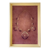 Contemporary painting "Berber Necklace 2", 2024