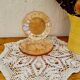 Set of 3 vintage Dulcine dessert plates