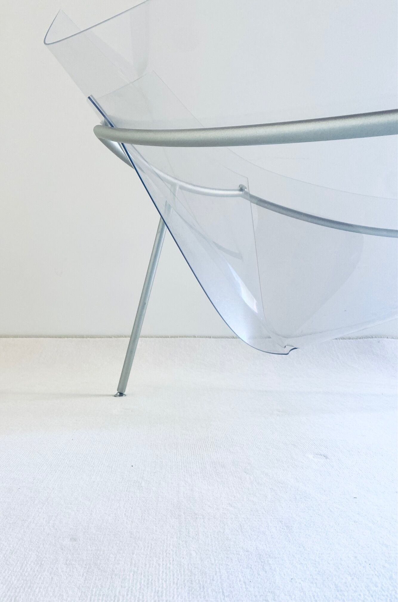 Armchair and ottoman " cone " by the Campana brothers for Edra, 1997