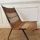 Raoul Guys Airborne rattan and metal armchair