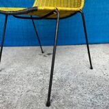 4 vintage “Baskets” chairs 1950s design Gian Franco Legler