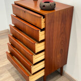 Scandinavian teak chest of drawers, Danish design from the 1950s/60s