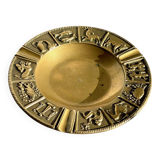 Vintage bronze ashtray