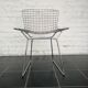 Harry Bertoia sidechair chrome