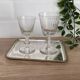Silver metal tray
