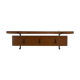 Scandinavian wall coat rack teak 1960
