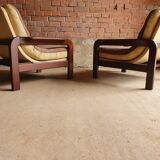 Pair of Danish vintage armchairs