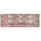 Vintage Turkish hallway rug 142x410 cm
