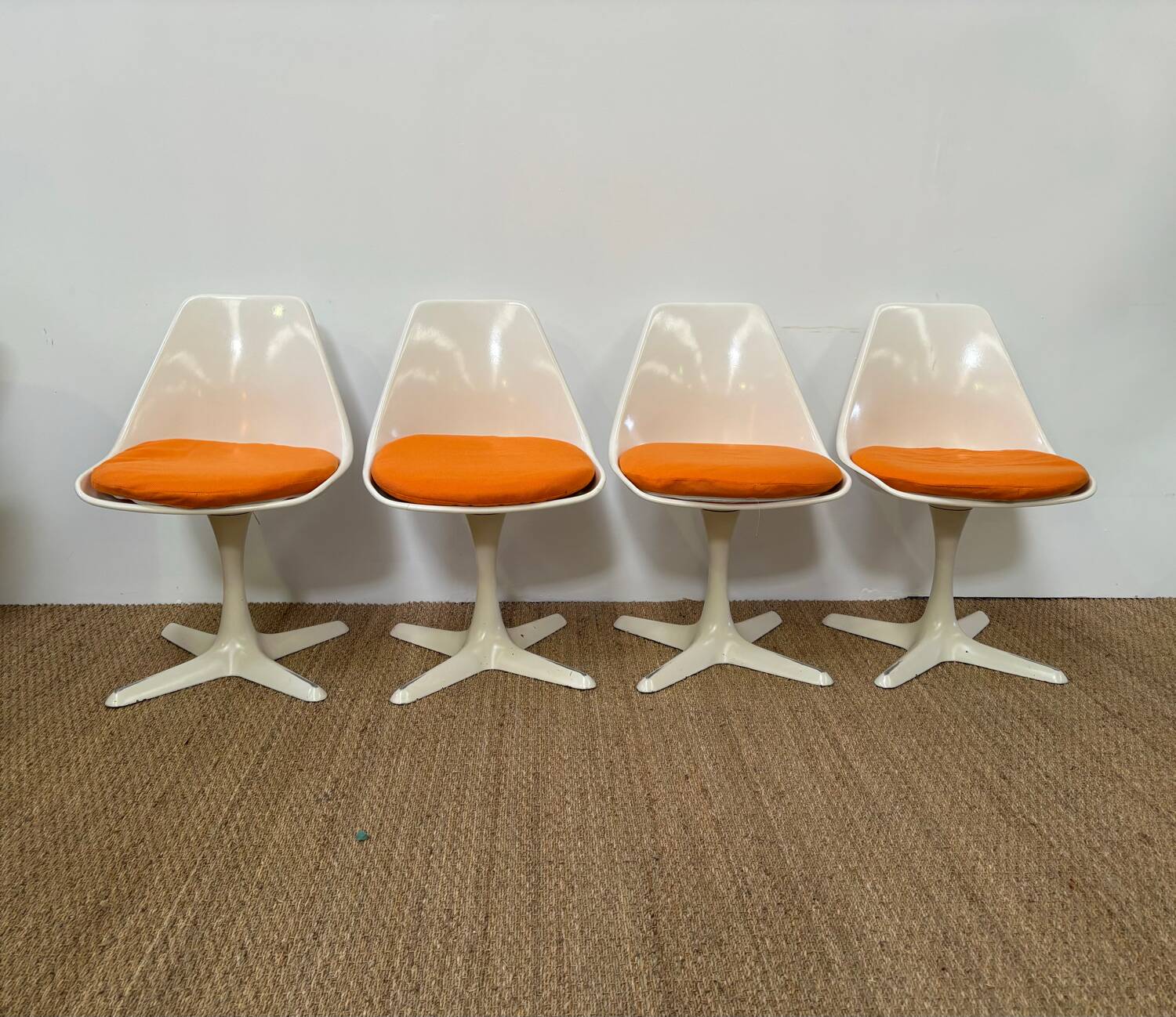Set of 4 Arkana 115 chairs by Maurice Burke