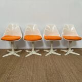 Set of 4 Arkana 115 chairs by Maurice Burke
