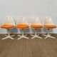 Set of 4 Arkana 115 chairs by Maurice Burke