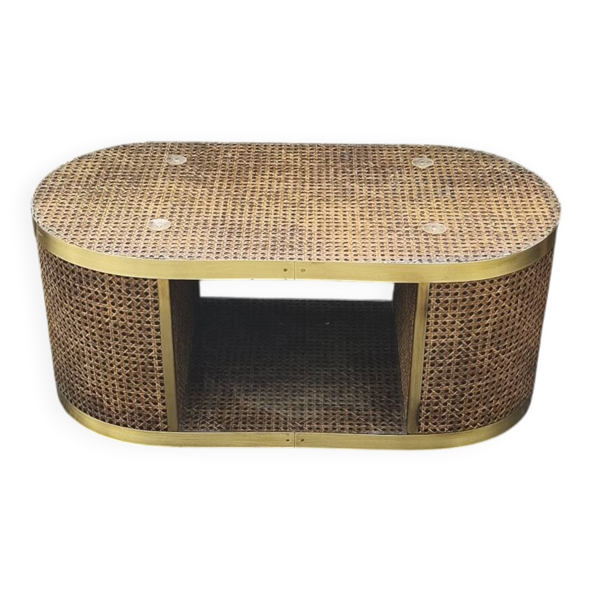 Regency/Hollywood style coffee table