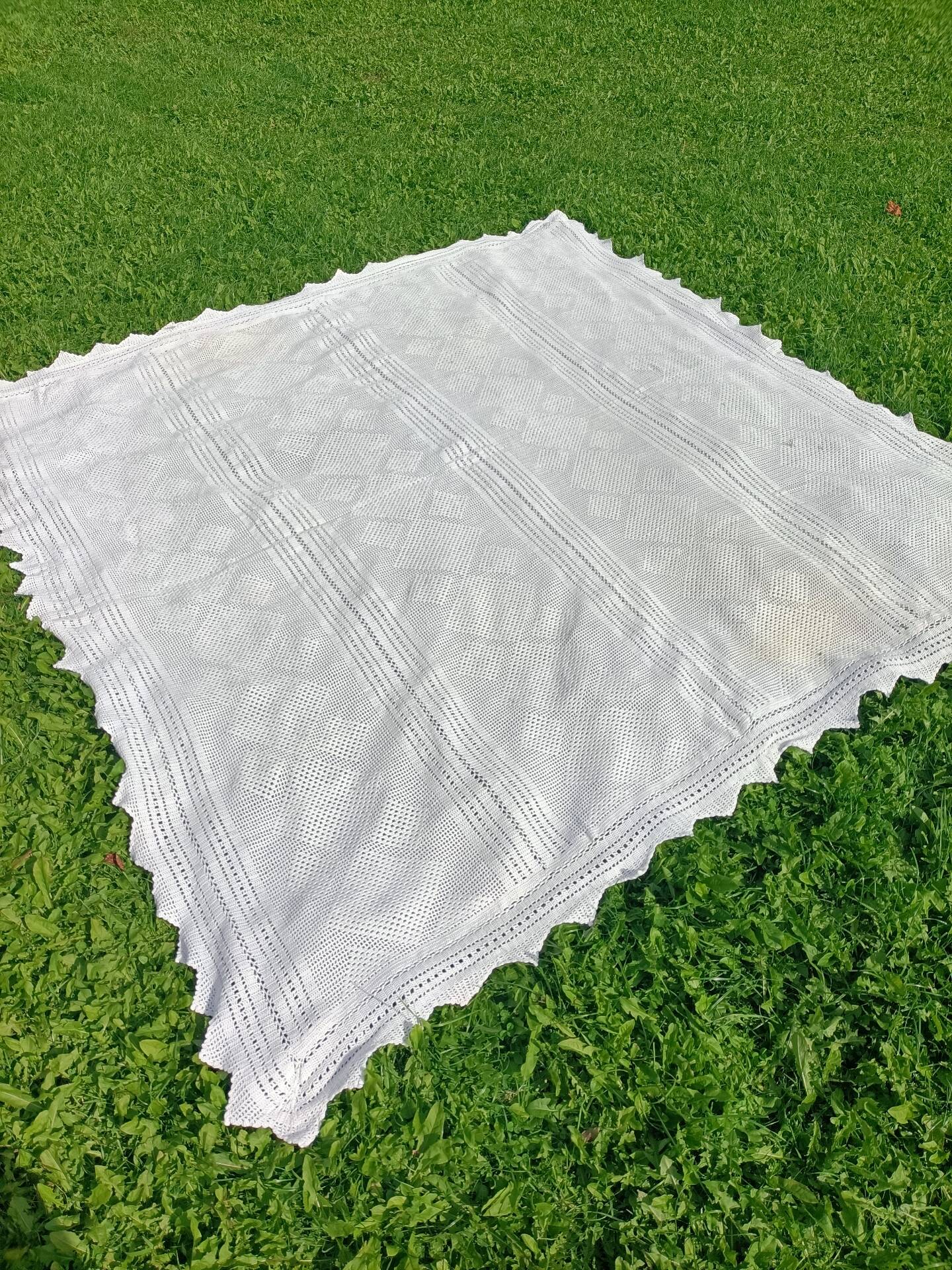 Dessus de Lit Vintage broderie